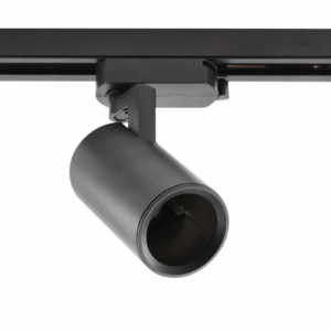Track luminaire 1-phase ADO, GU10 Bulb, max. 20 W, AC220-240V, IP20, black