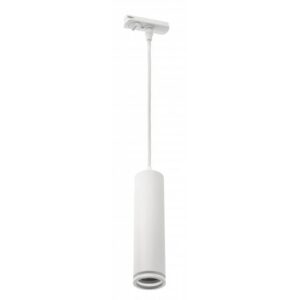 Track luminaire 1-phase SOLIS 2, GU10 Bulb, max. 20 W, AC220-240V, IP20, round, white