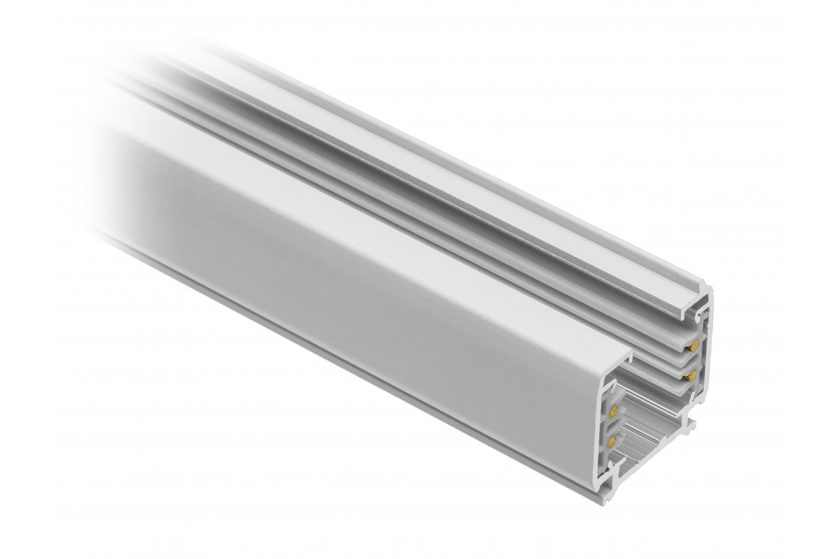 3-phase track X-RAIL, 220-240V, 16A, 1 m, white