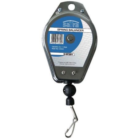 Spring Balancer 0.5-1.5 kg Capacity Retractable Tool Hook Hanging Holder