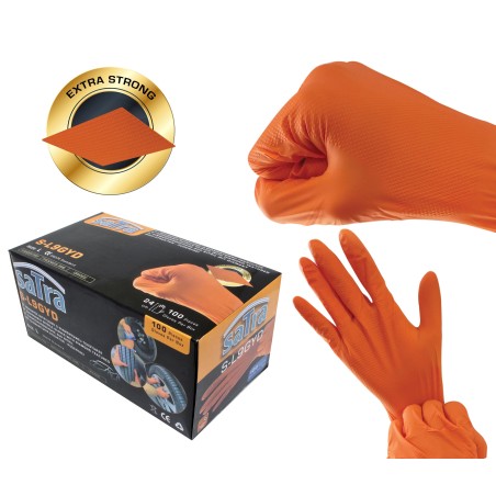 DISPOSABLE NITRILE GLOVES L SIZE