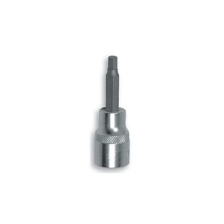 1/4″ HEX BIT SOCKET 37MML, MAT FINISH WITH KNURLING