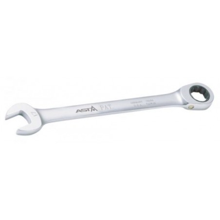 Single Gear Wrench: 72teeth, Mirror finish, Material: CR-V 6140