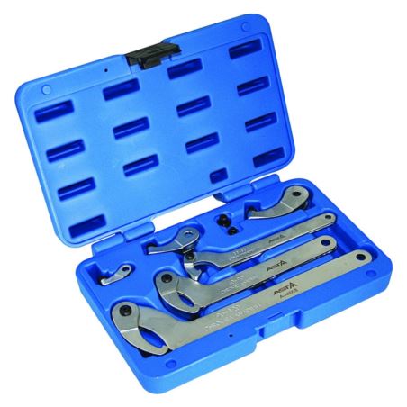6PC ADJUSTABLE HOOK & PIN WRENCH SET