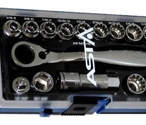 15pcs 19mm Go-Thru Socket Set