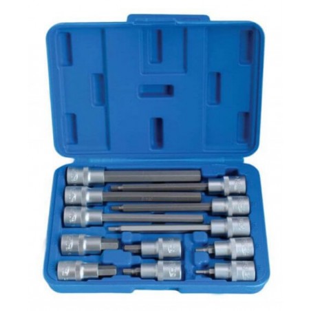 12 pcs 1/2'' Drive Hex Bit Socket Set