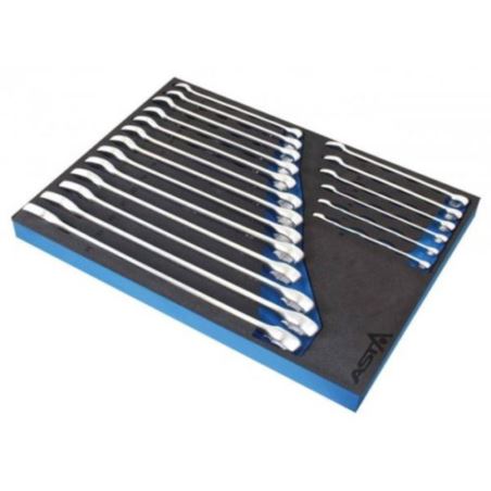 KLUCZE PŁASKO-OCZKOWE 6-kt /ZESTAW/