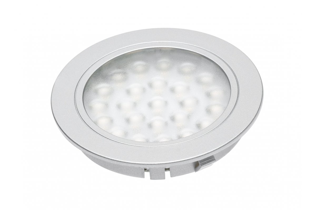 LED luminaire ALVARO, DC12V, 1.7 W, 4000K, cable mini AMP 2 m