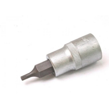 XZN BIT SOCKET MADE OF HIGH QUALITY CR-V STEEL AND S2 STEEL INTENDED FOR MANUAL USE