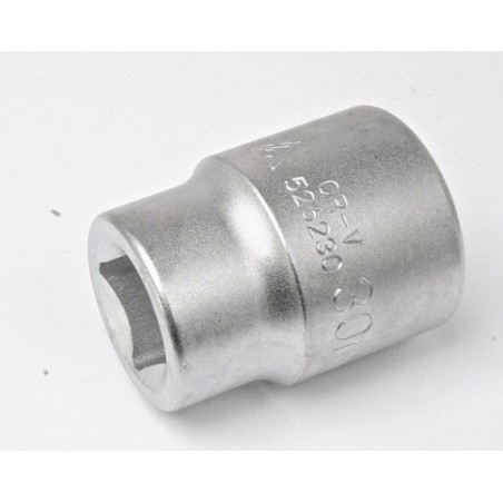 3/4” 12PT Short Hand Socket, 52mmL