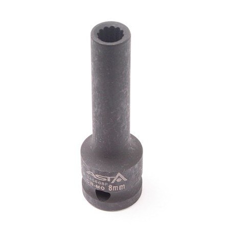 IMPACT SOCKET 12-KT 8MM 1/2 “