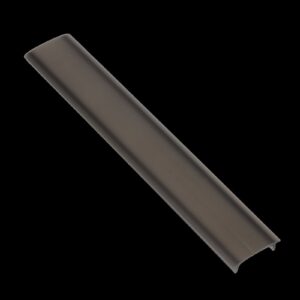 Diffuser, for profile GLAX, black, 12 m