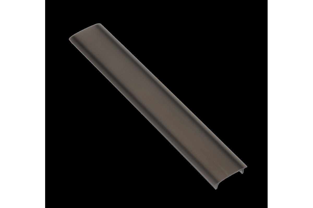 Diffuser, for profile GLAX, black, 12 m