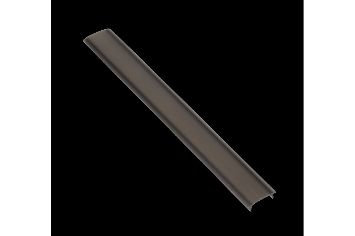 Diffuser, for profile GLAX MINI, black, 12 m