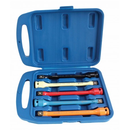 5pcs Torque Limiting Extension Bar Set