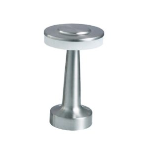 Monum Desk Lamp, 3W, 200lm, DC 5V, 1A,3000 K, 3 st. Dimming, battery 1800 mAh, inox