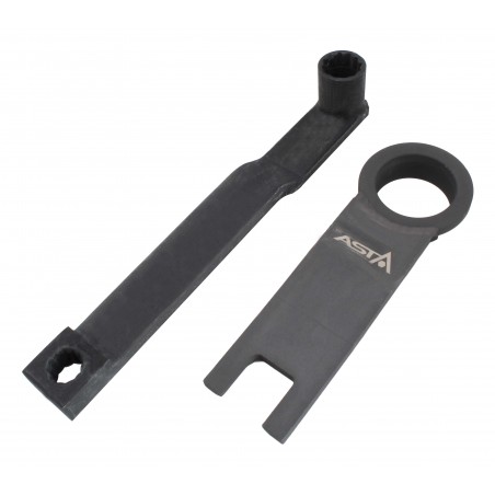 Schlüssel für Dämpfer mit Gegenhalter für Audi