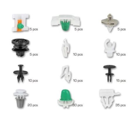 Single Ear Hose Clamps Set ASSORTMENT