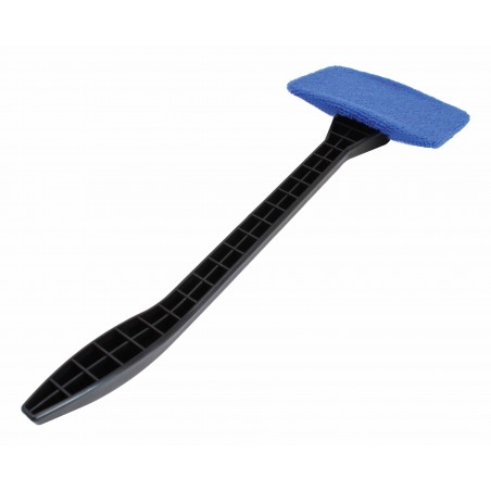 WINDOW CLEANING BRUSH WITH 1 MICROFIBER CLOTH