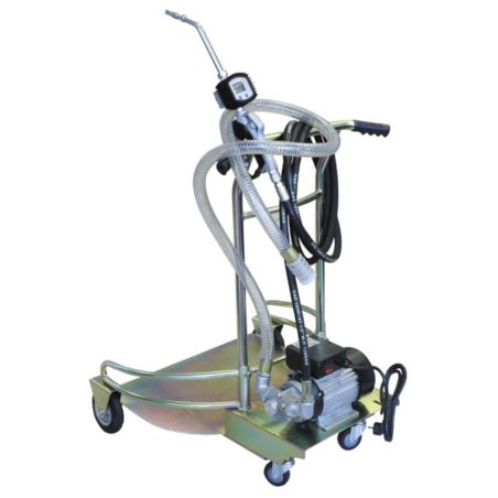 SET FOR OIL DISTRIBUTION WITH ELECTRIC PUMP