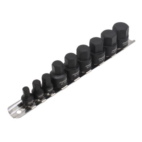 SAE STUBBY IMPACT HEX BIT SOCKET KIT