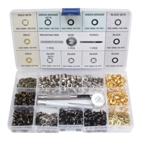 403PCS GROMMET TOOL PUNCH KIT