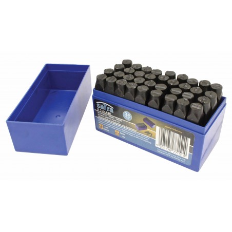 10mmx36pcs Number & Letter Punch Set