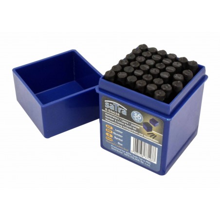 5MMX36PCS NUMBER & LETTER PUNCH SET