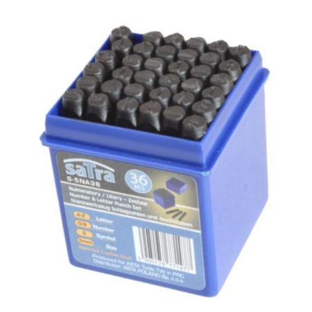 ZESTAW NUMERATORÓW 5 MM 36 SZT.