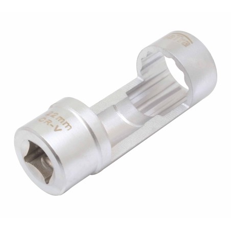 Socket intended for removing/installing the nut securing the shock absorber for VAG cars.