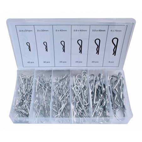 150 PCS SPRING PINS SET 2.4-4.0 mm