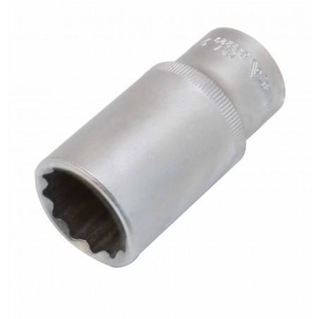 3/8'' DR. 12PT LONG HAND SOCKET 23MM 63mmL