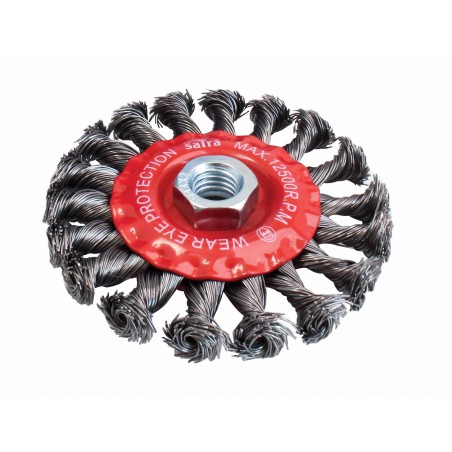 4" (100mm) Knotted Wheel Brush