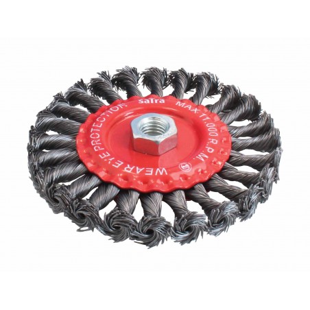 5" (125mm) Knotted Wheel Brush