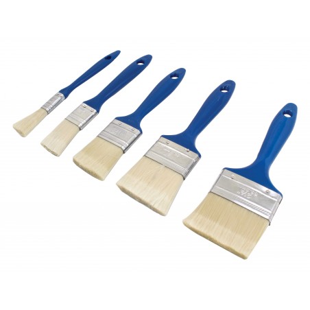 SET OF PAINTING BRUSHES FOR PAINTING AND VARNISHING STATION 5 PIECES