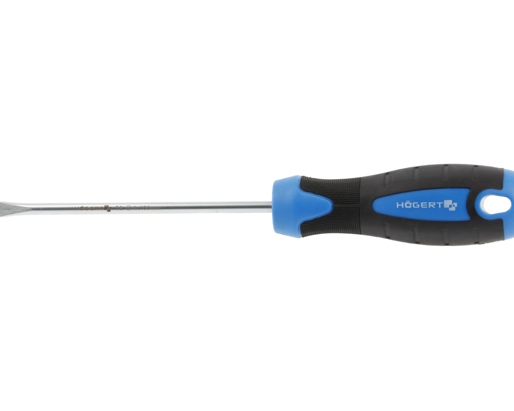 Slotted screwdriver 4 x 100 mm, S2 steel