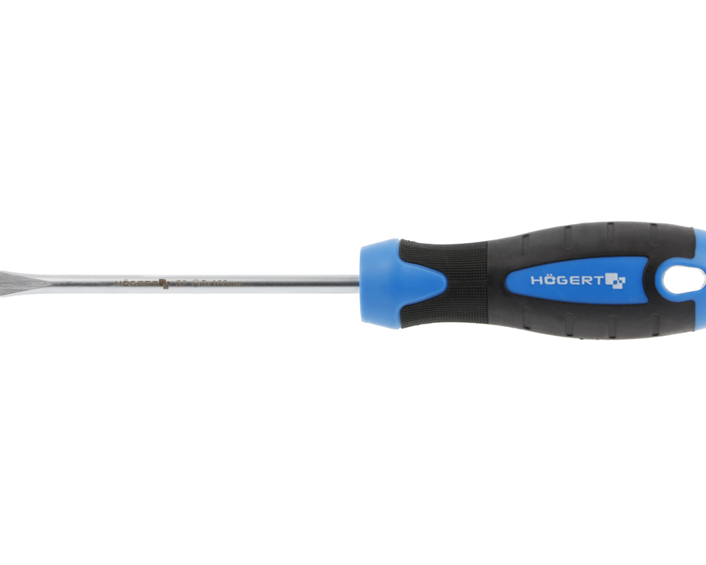 Slotted screwdriver 5 x 100 mm, S2 steel