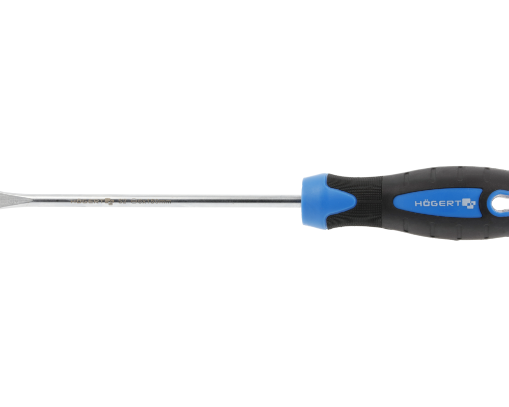 Slotted screwdriver 6 x 150 mm, S2 steel