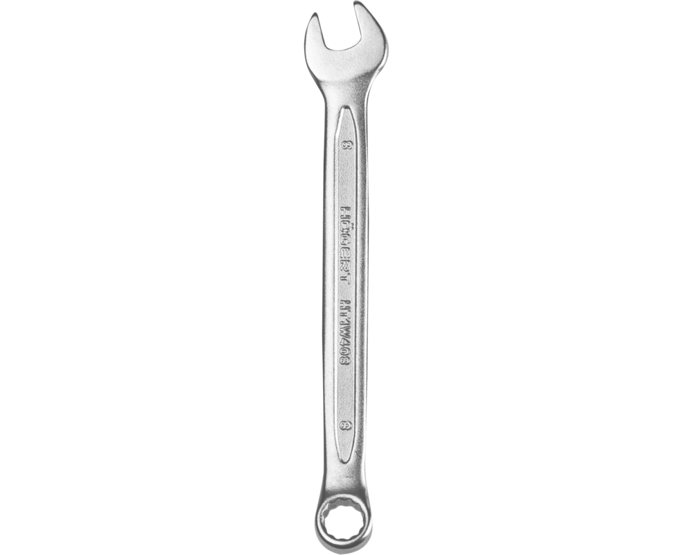 Combination spanner, CrV steel, 8 mm, DIN 3113