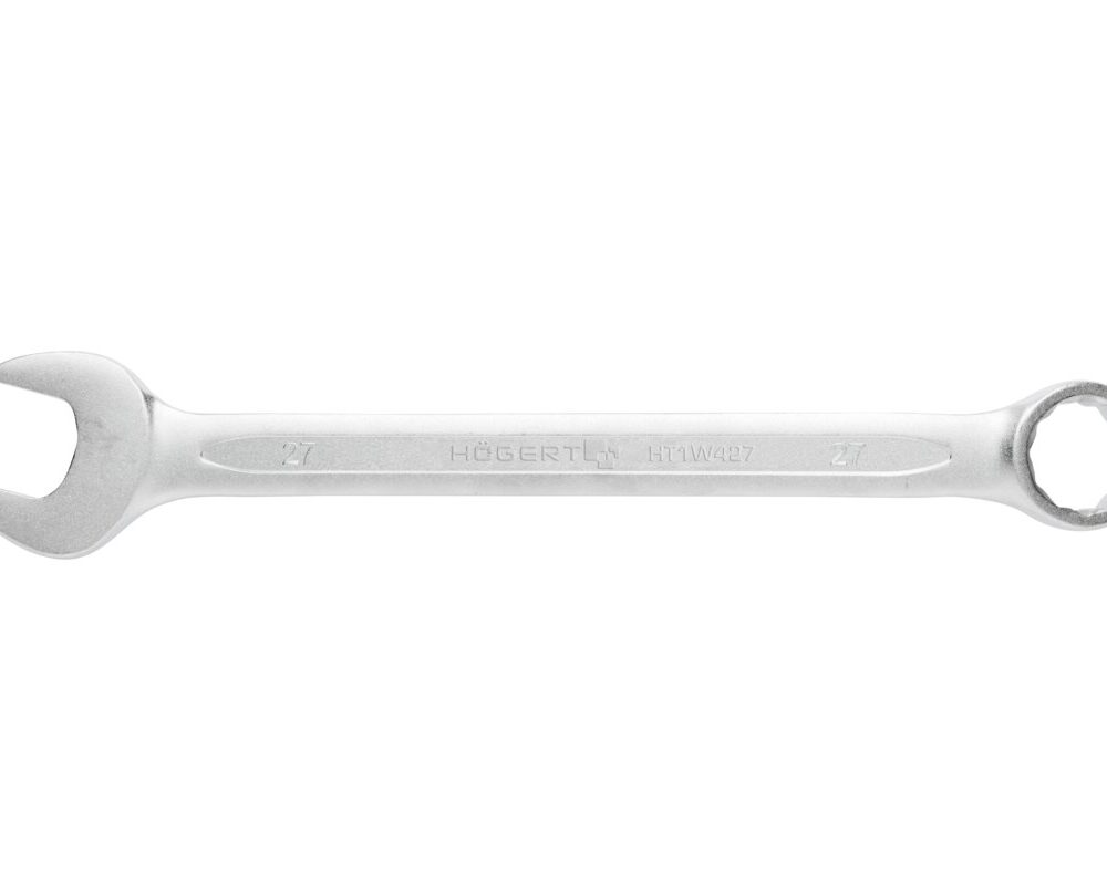 Combination spanner, CrV steel, 28 mm, DIN 3113