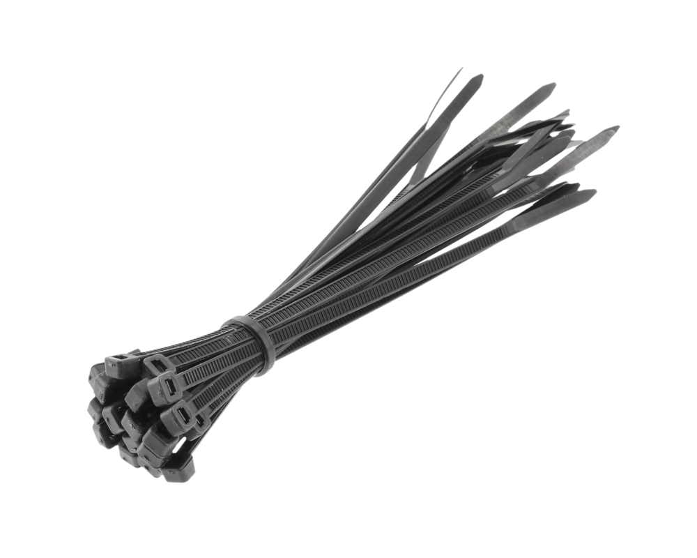 Nylon Cable Ties 3.6 x 140 mm, 25 pcs, Black