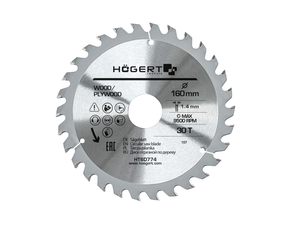 TCT saw blade 160x30Tx30