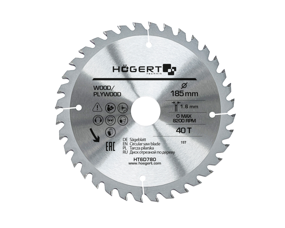 TCT  saw blade 185x40Tx30
