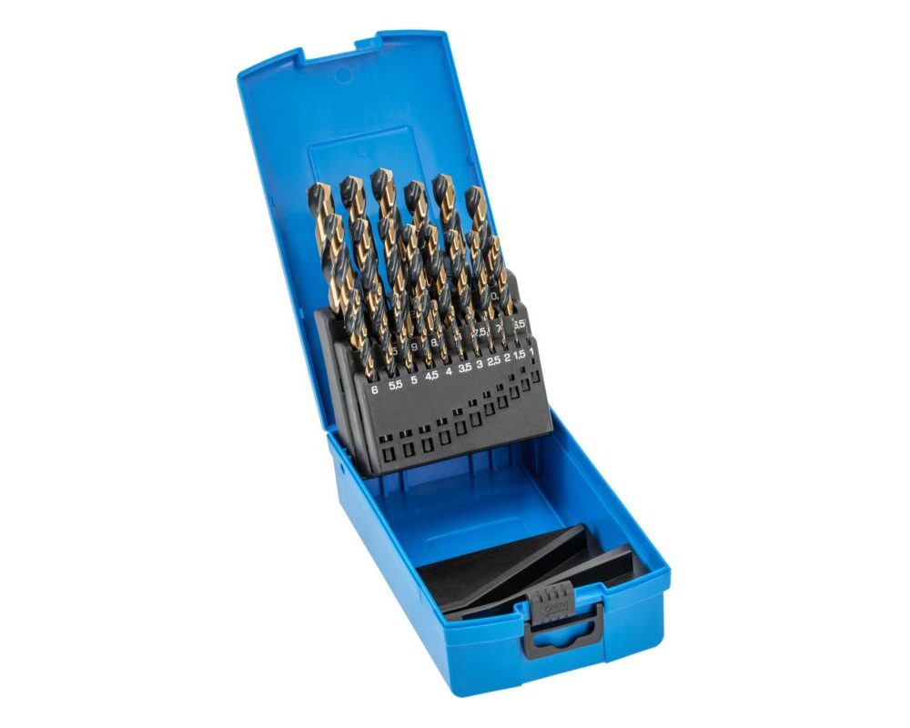 Metal drill bit set