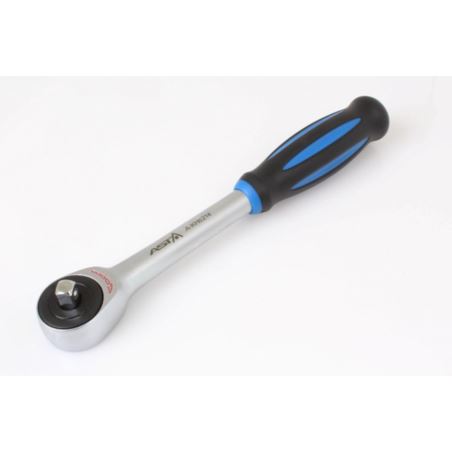 Pyörivä kahvallinen räikkä pyöreällä päällä