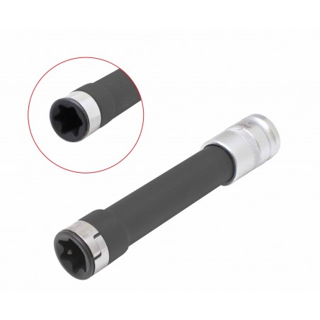 Silindripea poldi pistikupesa Torx E20 1/2"
