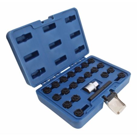 KLUCZE NASADOWE ŚRUB ZABEZPIECZAJĄCYCH DO AUDI-ZESTAW