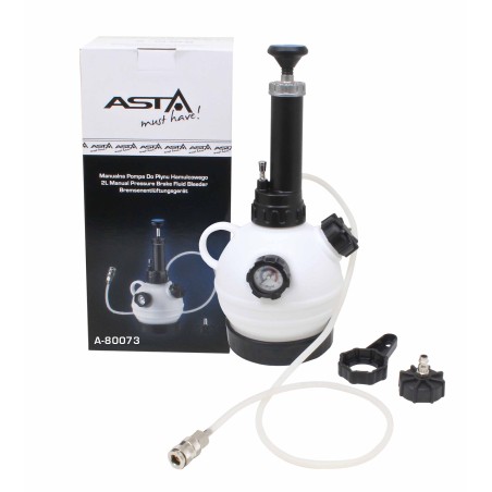 2L käsitsi rõhu all olev pidurivedeliku tühjendaja