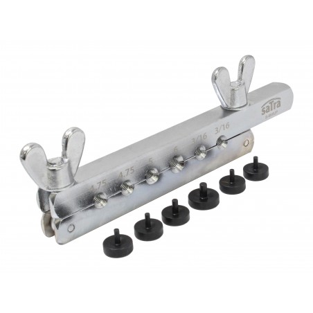 METRIC/INCH SIZE TUBE FLARING CLAMP AND ADAPTORS