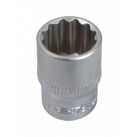 1/4" Dr. 4,5MM 12PT LÜHIKE KÄSIPESA,25MML